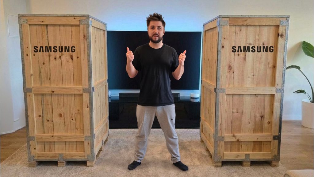 2 enormes upgrades para a minha casa: frigorífico americano Samsung e TV OLED de 77"
